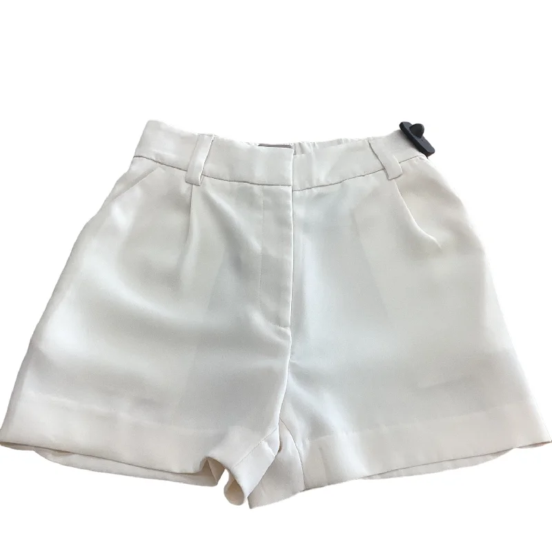 Cream Shorts H&m, Size 0