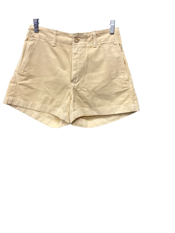 Shorts Designer By Polo Ralph Lauren In Yellow, Size: 4