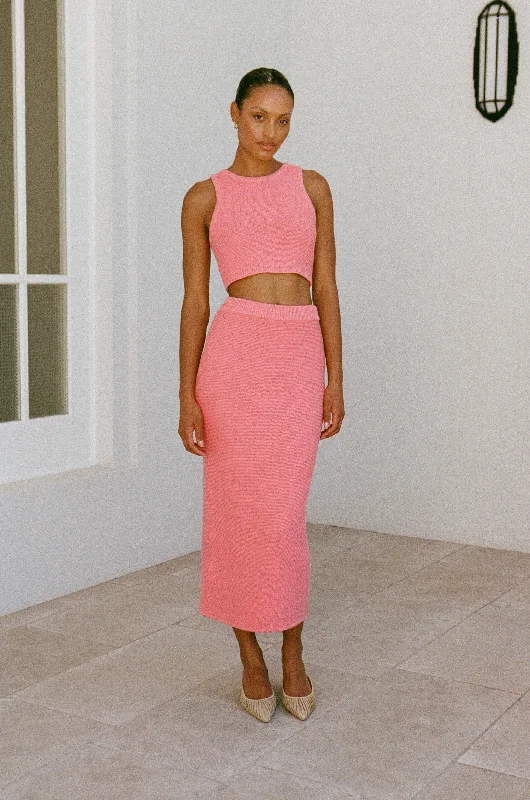 Heather Skirt - Rose