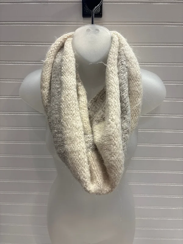 Scarf Winter By Emilime In Cream & Tan