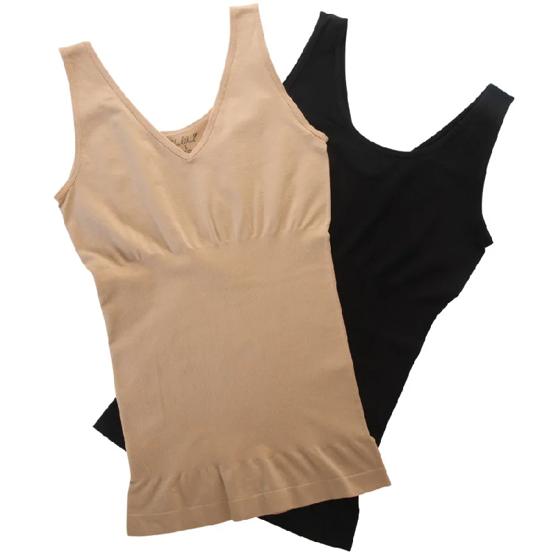 Seamless Two Way Shaping Tank - 2 Pack