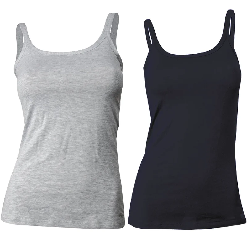 FILA Damen Tank Top, 2er Pack