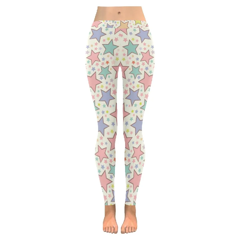 Zenzzle Colorful stars pattern Women yoga running ladies Leggings