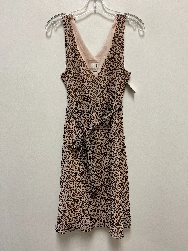 Animal Print Dress Casual Short A New Day, Size S