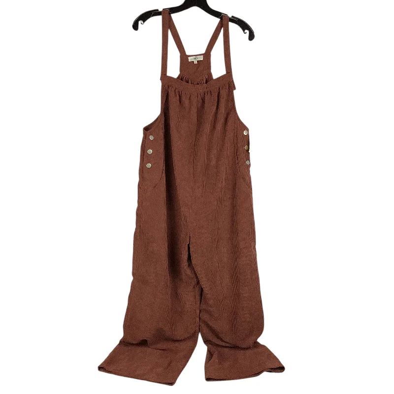 Jumpsuit By Entro In Brown, Size: L