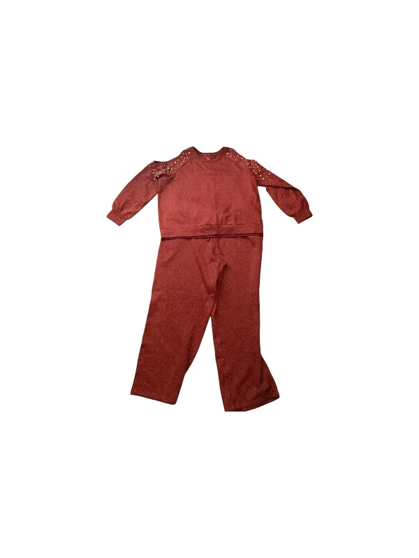 Pants Set 2pc By New York And Co In Red, Size: Xxl