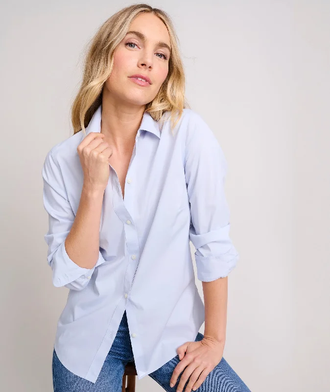 Wrinkle-Free Stretch Cotton Bella Shirt