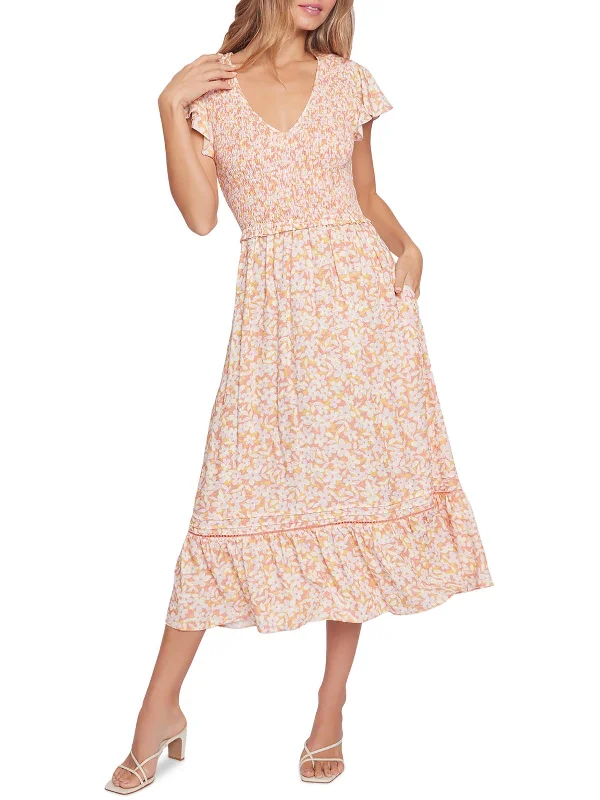 Womens Daytime Midi Sundress