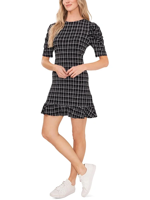 Womens Printed Mini Mini Dress