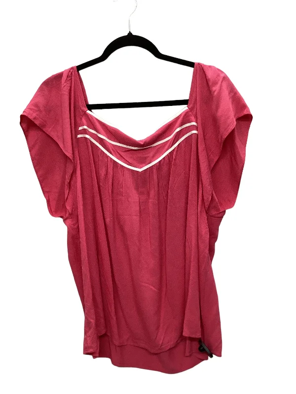 Top Short Sleeve By Loft  Size: Xl