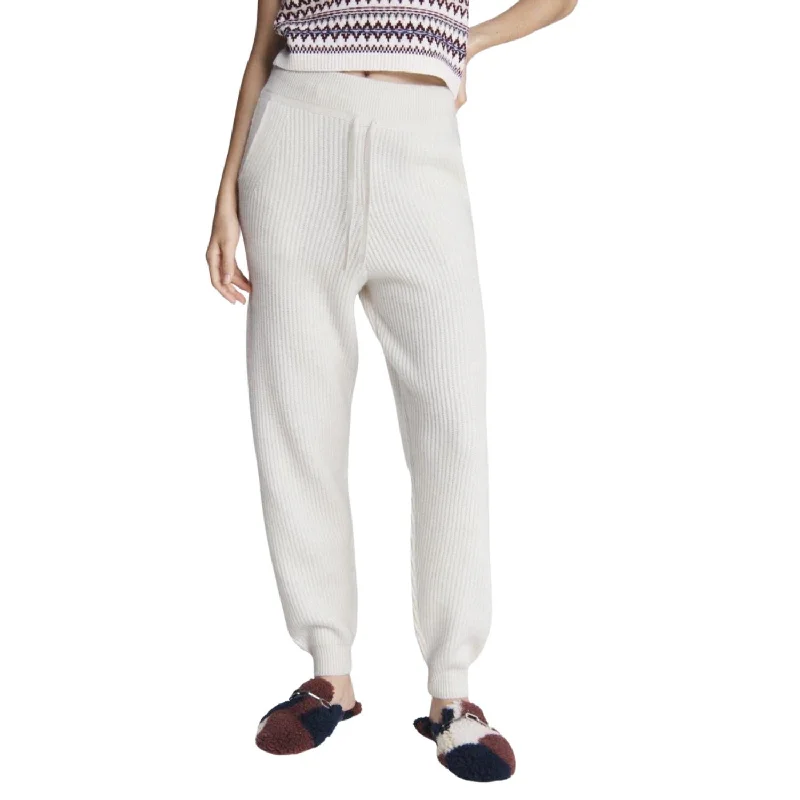 Pierce Cashmere Pant In Ivory