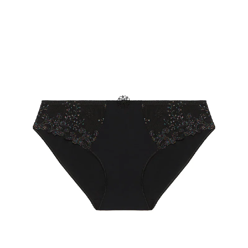 Delice Gem Black Brief