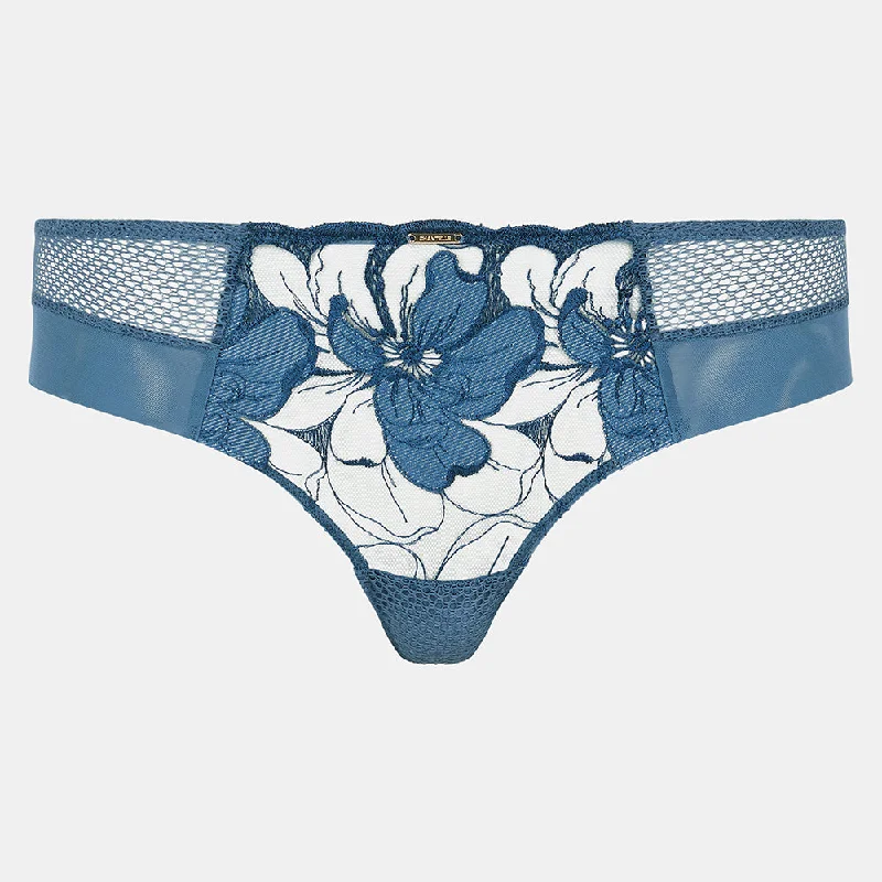 Fleurs Jeans Blue Revealing Shorty