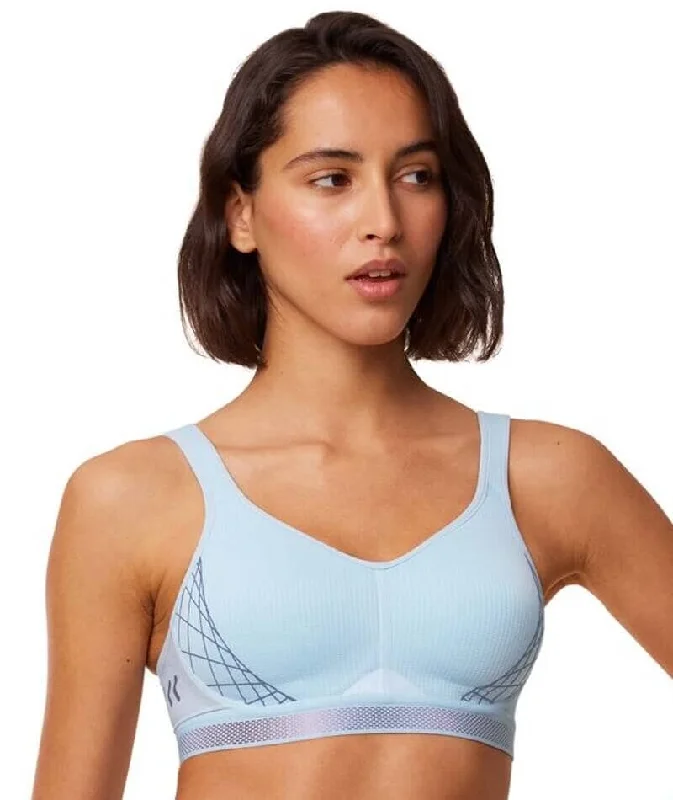 Triumph Triaction Cardio Flow Wire-free Sports Bra - Sky Blue